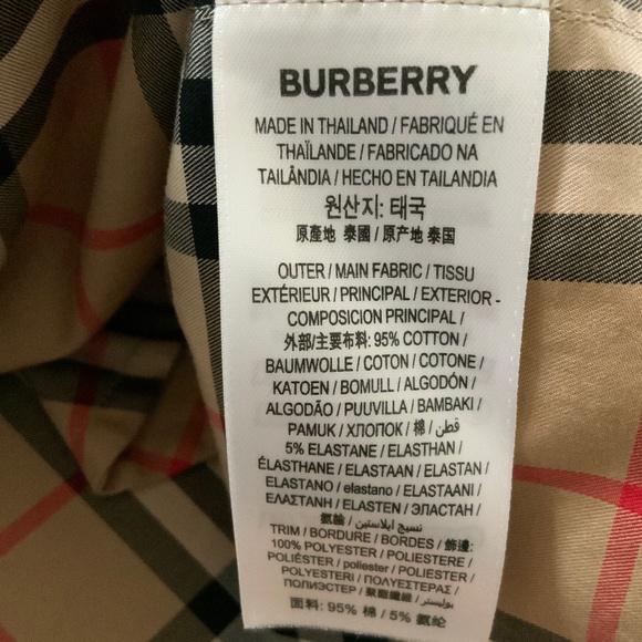 BURBERRY Giovanna Vintage Check Belted Shirtdress | UK 8 / US 6 - Picture 8 of 8